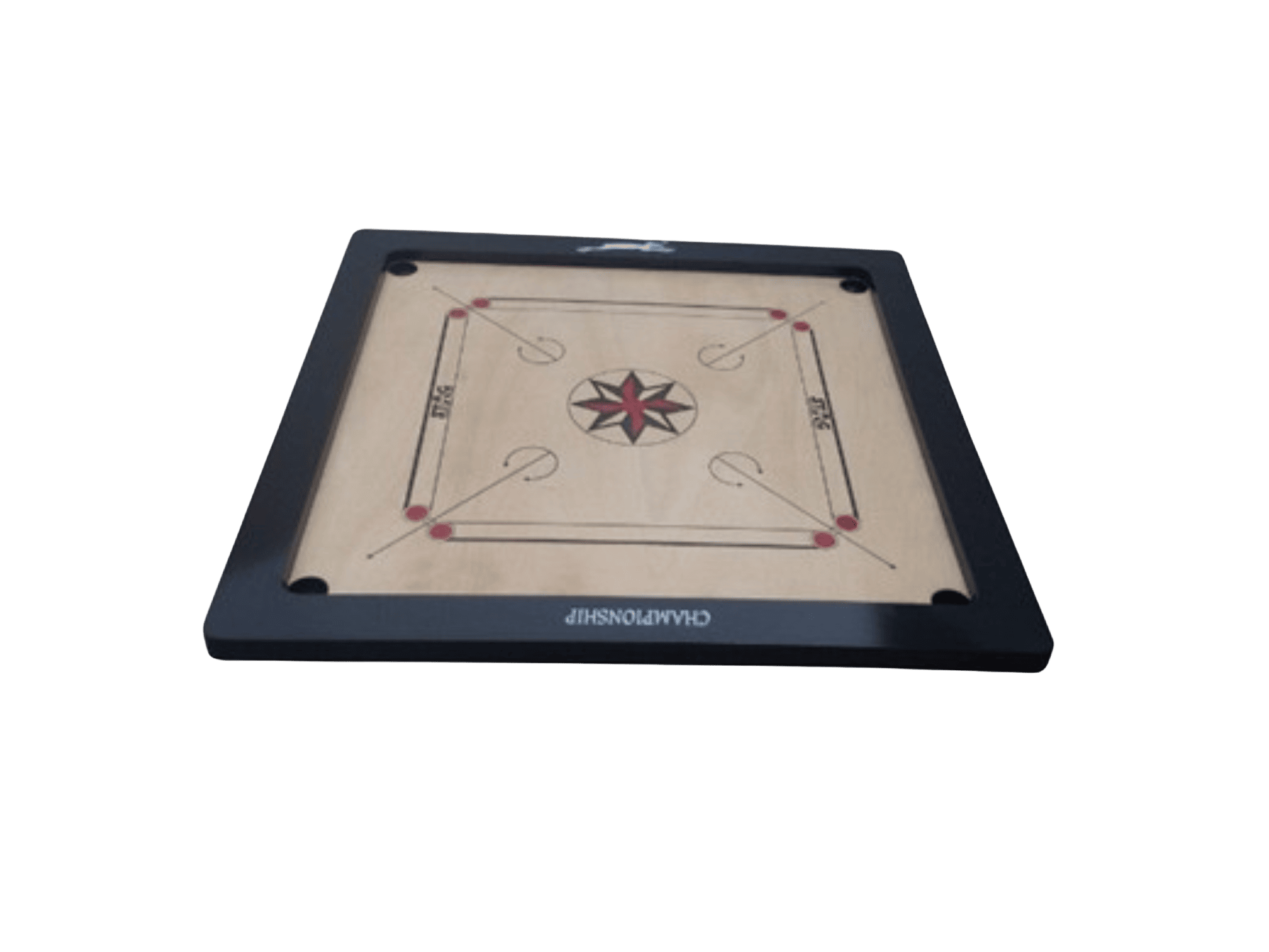 Tournament Champion Carrom Board with Stand